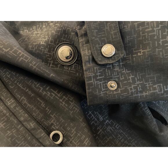 Calvin Klein Detachable Hood Water Resistant Breathable Jacket Sz 1X Black NWT - Picture 5 of 8